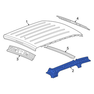 Ram OE - Right Roof Side Rail