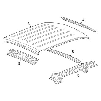 Ram OE - Cab - Roof & Components (Big Horn / Laramie / TRX Crew Cab)