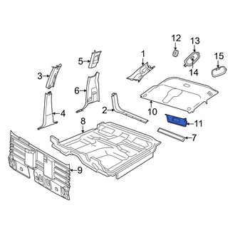 Ram OE - Left Sun Visor