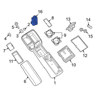 Ram OE - Center Right Seat Heater Switch