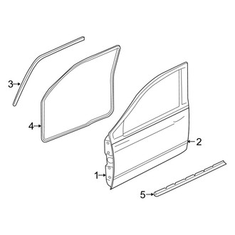 Ram OE - Front Door - Door & Components (TRX)