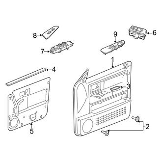 Ram OE - Front Door - Interior Trim