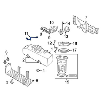 Ram OE - Front Evaporative Emissions System Lines