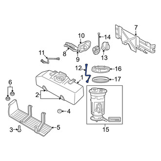 Ram OE - Rear Evaporative Emissions System Lines