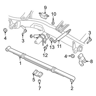 Ram OE - Rear Suspension - Suspension Components