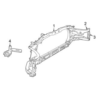 Ram OE - Radiator Support