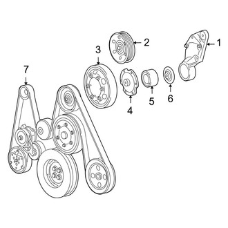 Ram OE - Cooling - Belts & Pulleys (6.7L)