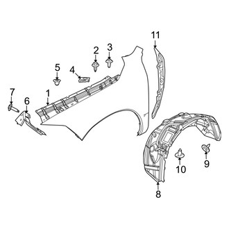 Ram OE - Fender & Components (2500 / 3500 Regular Cab / Crew Cab / Mega Cab)