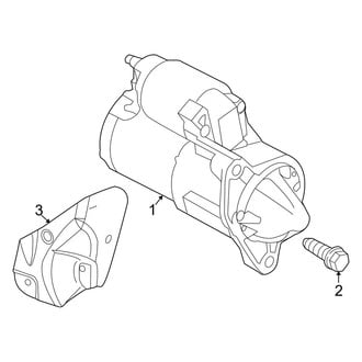 Ram OE - Electrical - Starter (2500 5.7L)