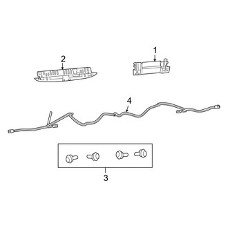 Ram OE - Electrical Components (Rear Park Assist), (2500 / 3500 Regular Cab / Crew Cab / Mega Cab)