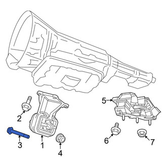 Ram OE - Engine Mount Bolt