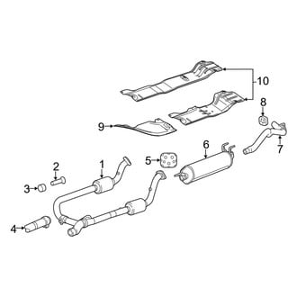 Ram OE - Exhaust System - Exhaust Components