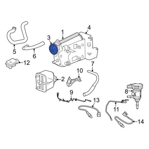 Evaporative Emissions System Leak Detection Pump