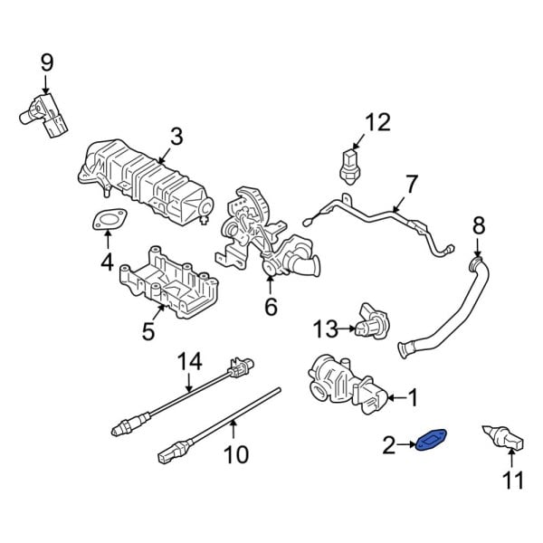 Exhaust Gas Recirculation (EGR) Valve Gasket