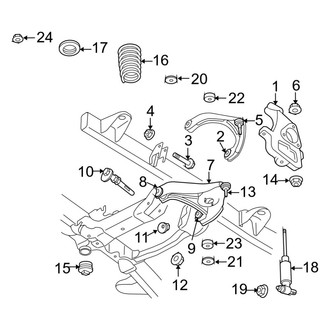 Ram OE - Front Suspension - Suspension Components (2500 RWD)