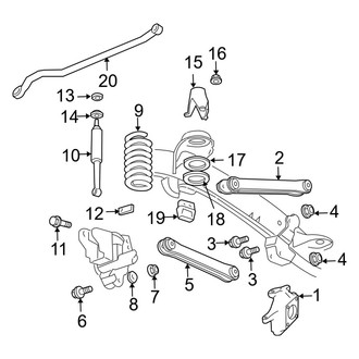 Ram OE - Front Suspension - Suspension Components (3500 4WD)