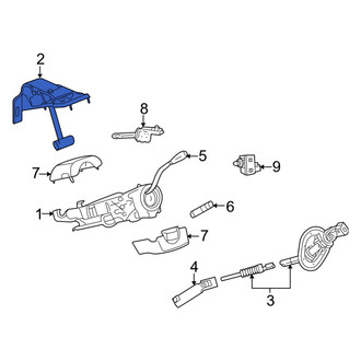 Ram OE - Steering Column Housing Support