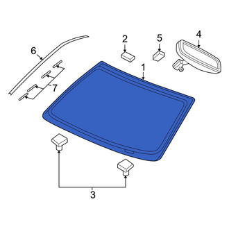 Ram OE - Front Windshield