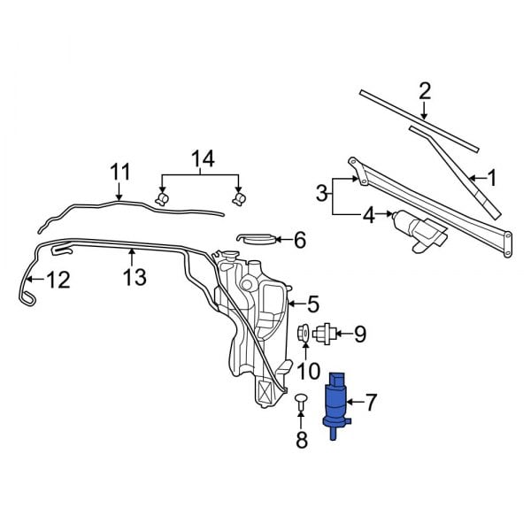 Windshield Washer Pump