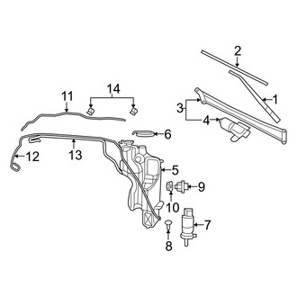 Ram OE - Windshield - Wiper & Washer Components
