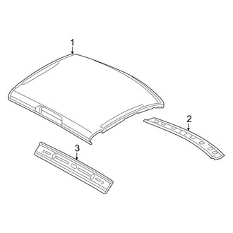 Ram OE - Cab - Roof & Components (Regular Cab), (Regular Cab)