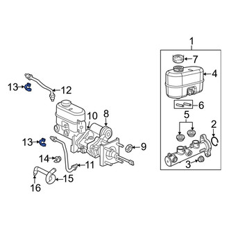 Ram OE - Brake Hydraulic Hose Lock Clip