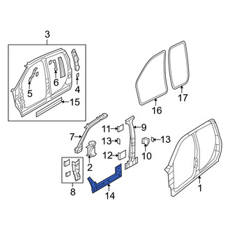Ram OE - Right Inner Rocker Panel