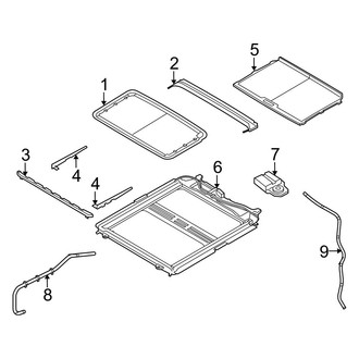 Ram OE - Cab - Sunroof (Laramie / Laramie Longhorn / SLT Mega Cab)
