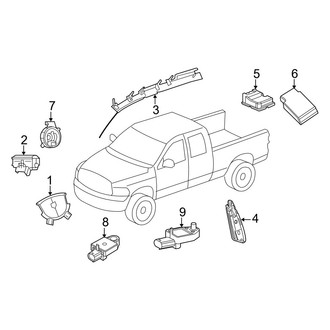 Ram OE - Restraint Systems - Air Bag Components