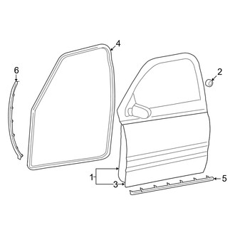 Ram OE - Front Door - Door & Components
