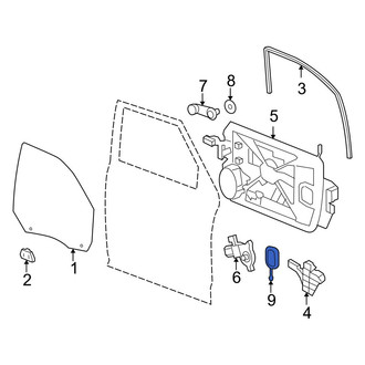 Ram OE - Front Door Access Cover