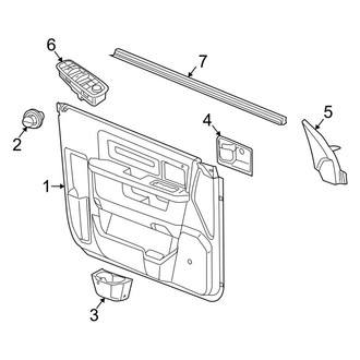 Ram OE - Front Door - Interior Trim