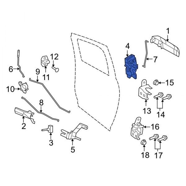 Door Latch Assembly