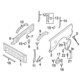Ram OE - Pick Up Box - Front & Side Panels