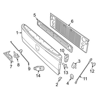 Ram OE - Pick Up Box - Tail Gate