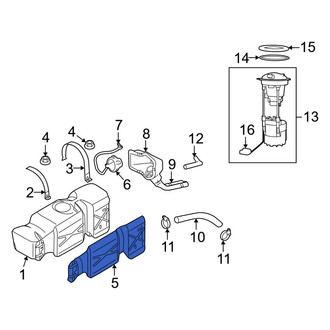 Ram OE - Fuel Tank Shield