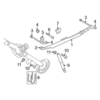 Ram OE - Rear Suspension - Suspension Components (RWD)