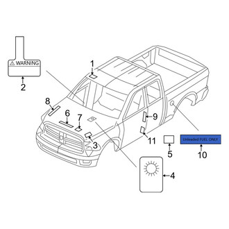Ram OE - Fuel Information Label