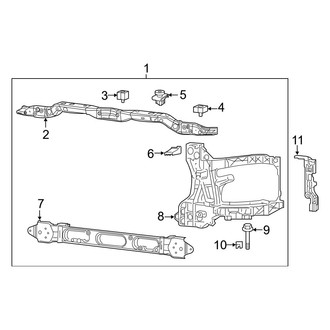 Ram OE - Radiator Support