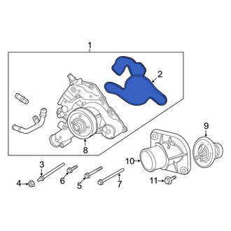 Ram OE - Engine Water Pump Gasket