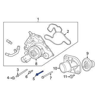 Ram OE - Engine Water Pump Bolt
