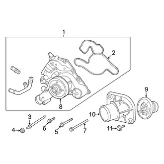 Ram OE - Cooling - Water Pump (6.4L)