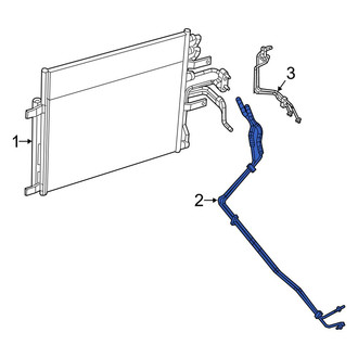 Ram OE - Automatic Transmission Oil Cooler Hose Assembly