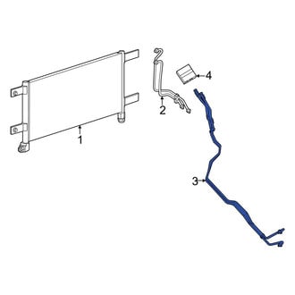 Ram OE - Automatic Transmission Oil Cooler Hose Assembly