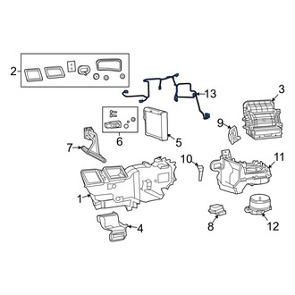 Ram OE - HVAC System Wiring Harness