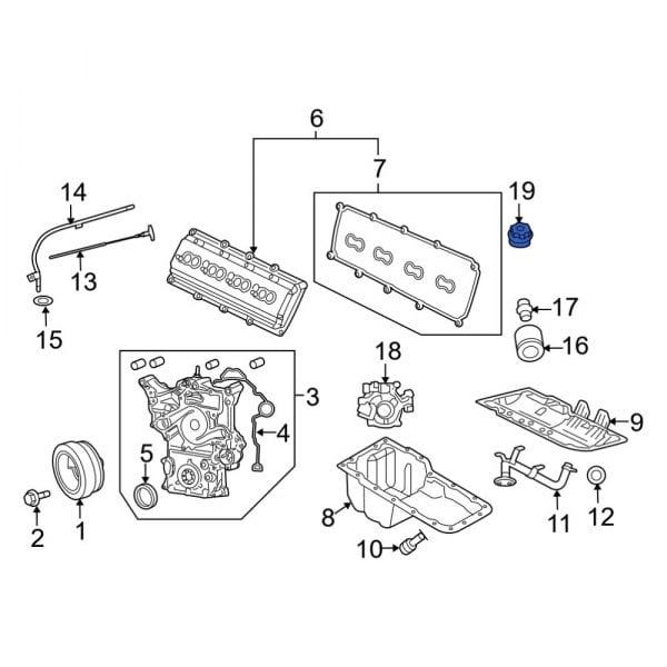 Engine Oil Filler Cap