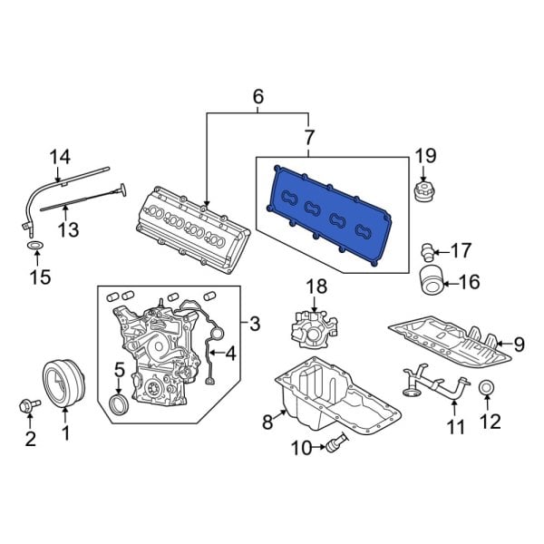 Engine Valve Cover Gasket