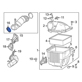 Ram OE - Engine Air Duct Clamp