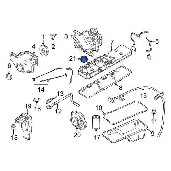 Engine Oil Filler Cap