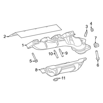 Ram OE - Exhaust System - Manifold